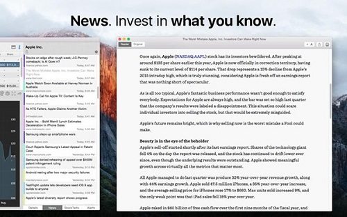 Stock Pro for Mac