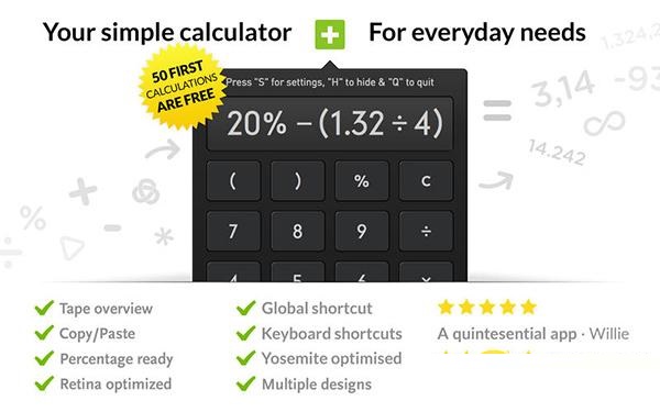 Calculator for Mac