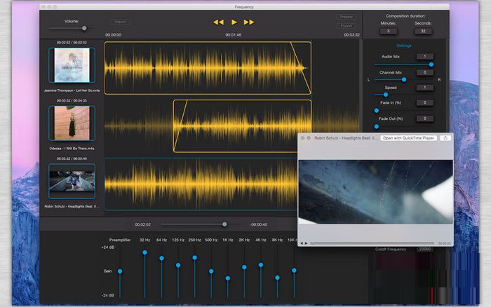 Frequency for mac