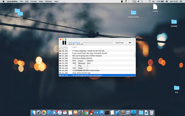 歌词编辑器mac