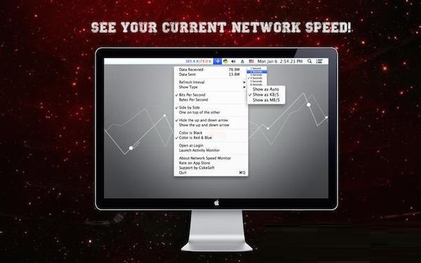 Network Speed Monitor for Mac