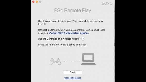 PS4 Remote Play for Mac