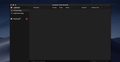 Joyoshare Audio Recorder for Mac