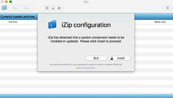 izip for Mac