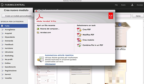 Adobe Acrobat XI pro mac