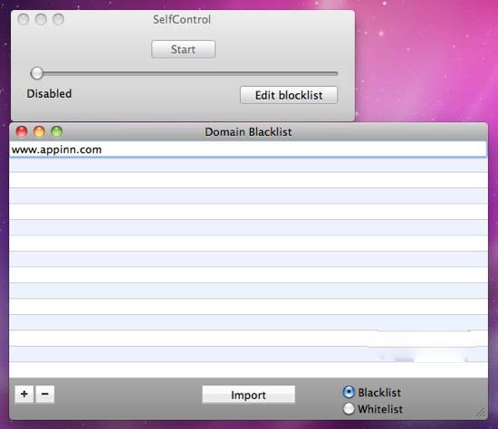 SelfControl Mac