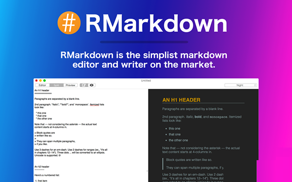 RMarkDown Mac