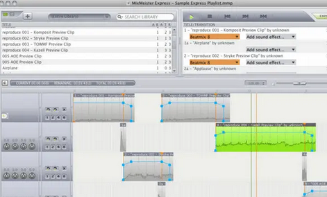 Mixmeister BPM Analyzer Mac截图