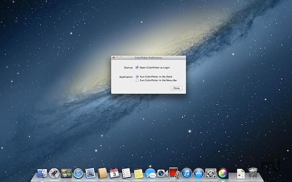 ColorPicker MAC