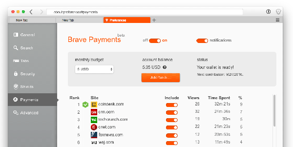 Brave Browser for Mac