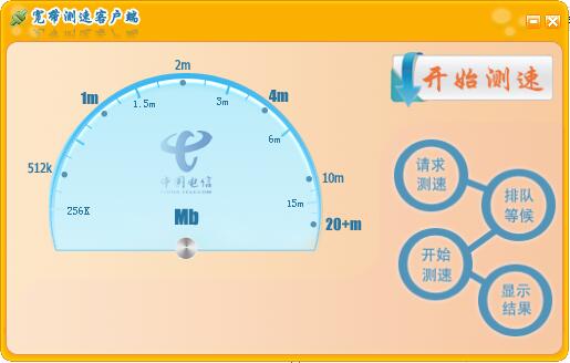 中国电信测网速