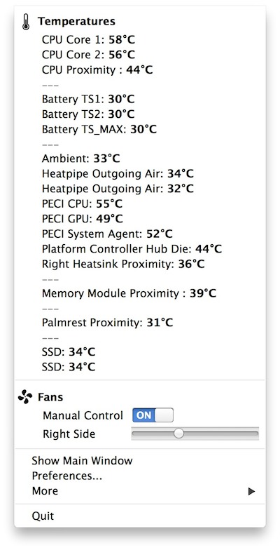 Temperature Gauge pro for mac