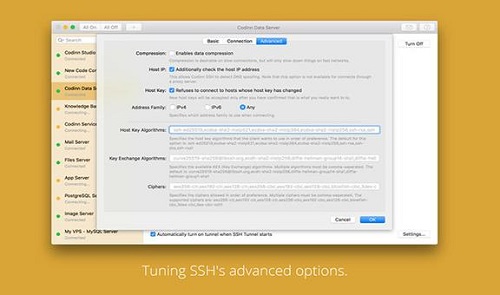 SSH Tunnel Mac