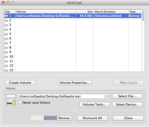 VeraCrypt for mac