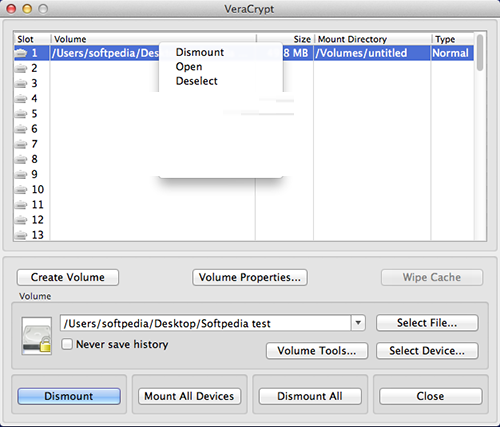 VeraCrypt for mac