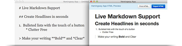 Hemingway Editor Mac
