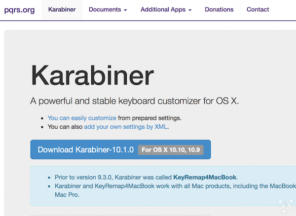 Karabiner for mac