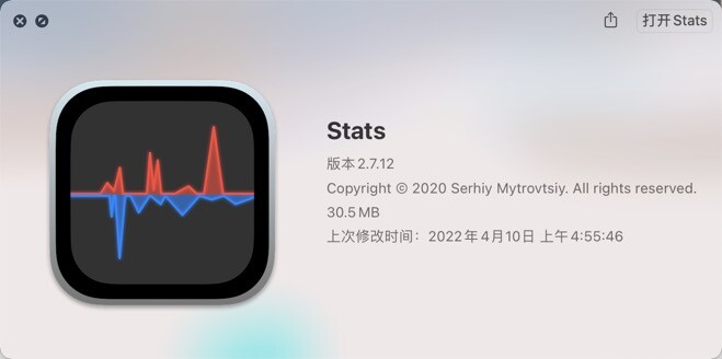 Stats for Mac