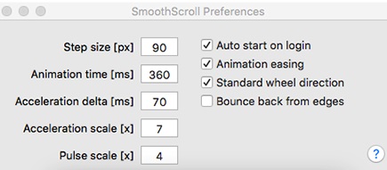 SmoothScroll Mac截圖