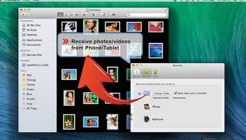 PhotoSync Mac