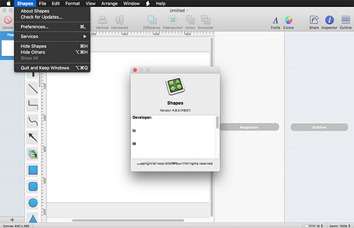 Shapes Mac