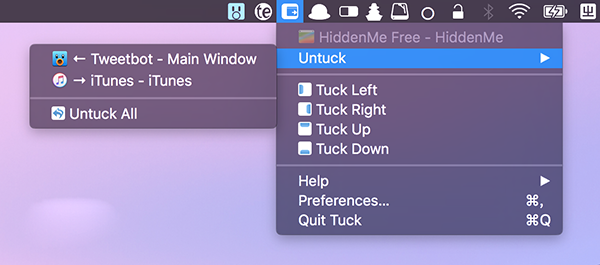 Tucked for Mac