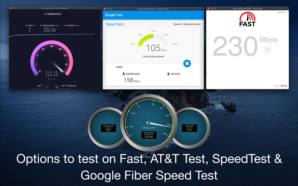 Internet Speed Test Mac截图
