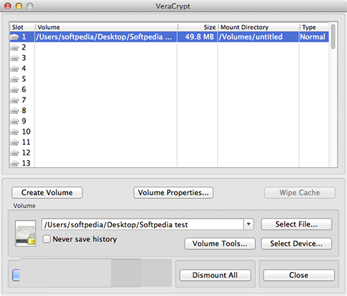 VeraCrypt for Mac