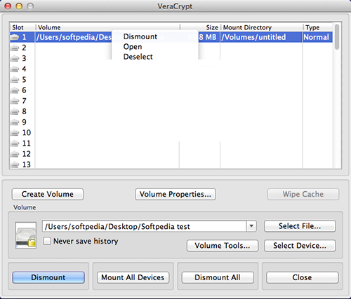 VeraCrypt for Mac