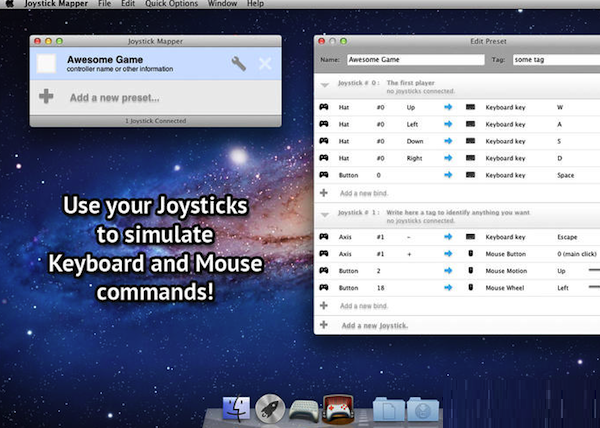 Joystick Mapper for Mac