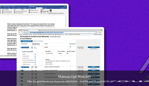 EndNote X9 for Mac截圖