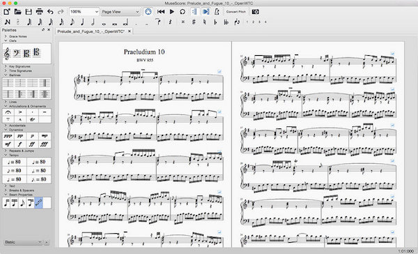 MuseScore For Mac截图