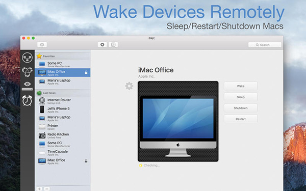 iNet Network Scanner for Mac