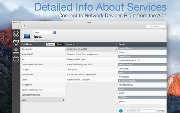download the new version iNet Network Scanner
