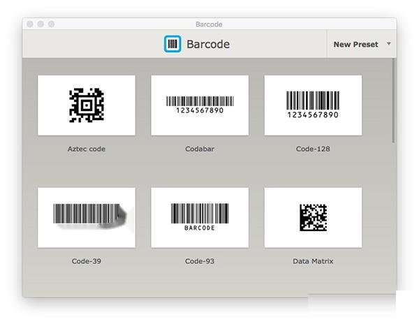 Barcode for Mac