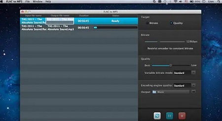 FLAC to MP3 Mac