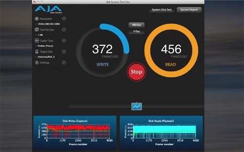 AJA System Test Mac