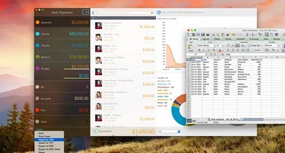 Daily Expenses Mac截图