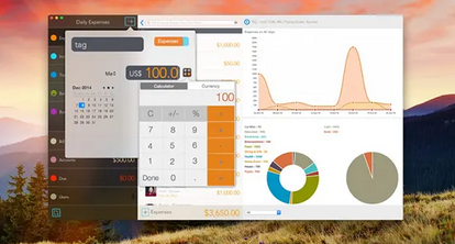 Daily Expenses Mac截图