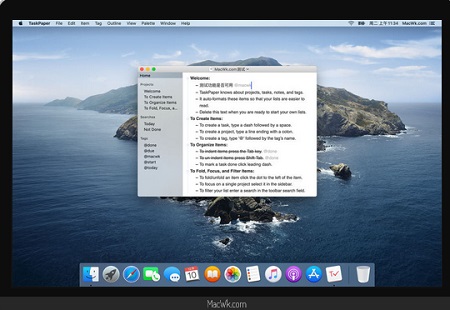 TaskPaper Mac