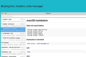 FSNotes Mac