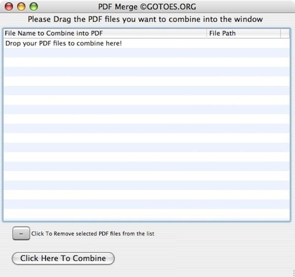 PDF Merge for Mac