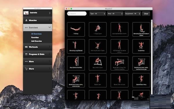 iMuscle 2 for Mac