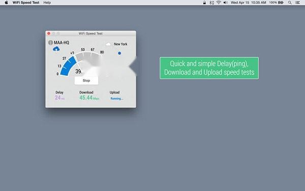 WiFi Speed Test Mac