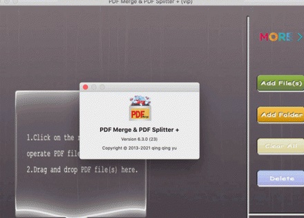 PDF Merge PDF Splitter for Mac