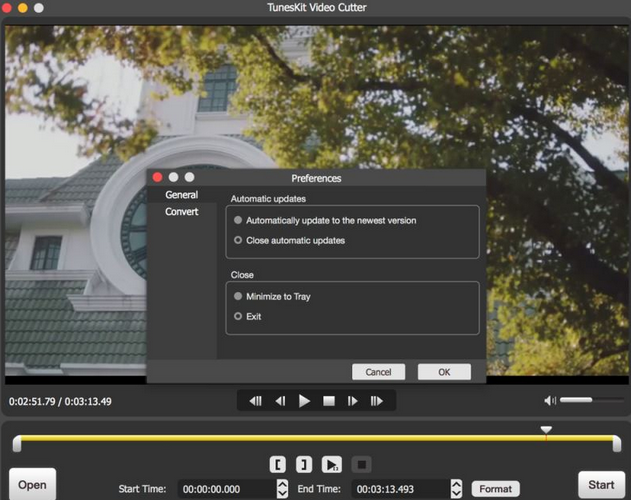 TunesKit Video Cutter Mac截图