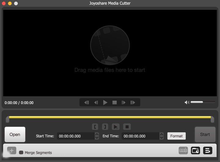Joyoshare Media Cutter for mac截图
