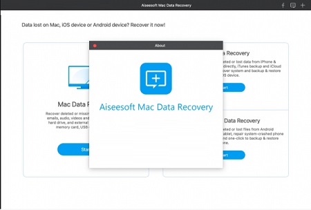 Aiseesoft Data Recovery Mac