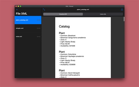 XML Viewer Mac