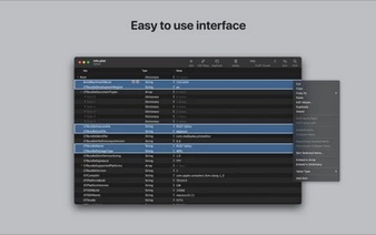 PLIST Editor Mac